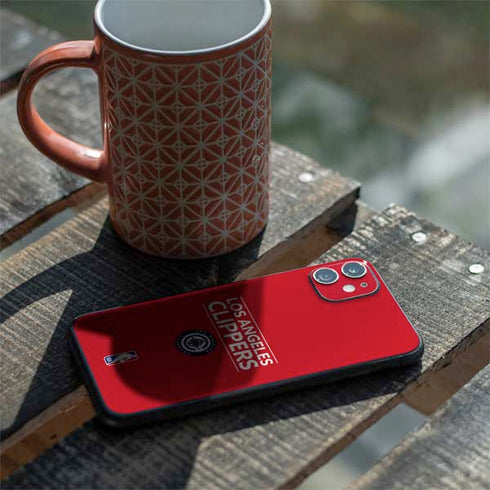 NBA Los Angeles Clippers Standard Red iPhone 11 Skin